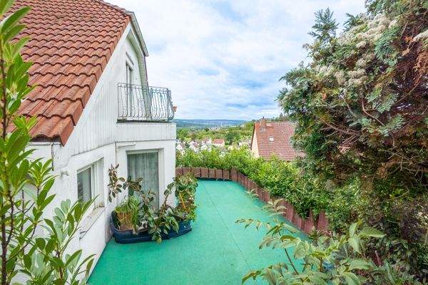 Terrasse mit Ausblick