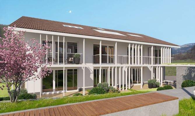 Ansicht Haus Nord hinten