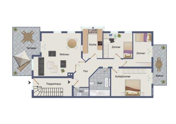 Grundriss Erdgeschoss