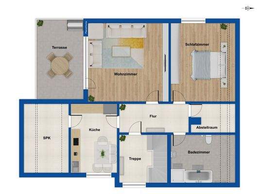 Grundriss Dachgeschoss