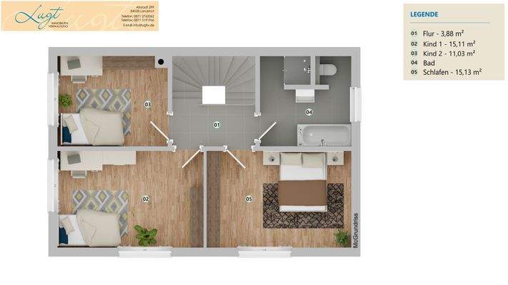 Obergeschoss DHH links