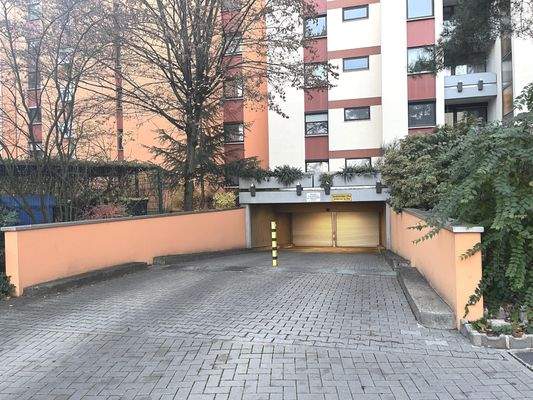 Zufahrt Tiefgarage