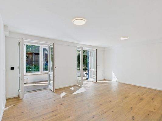 Schlafzimmer Souterrain Wohnung