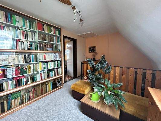 Galerie im Obergeschoss