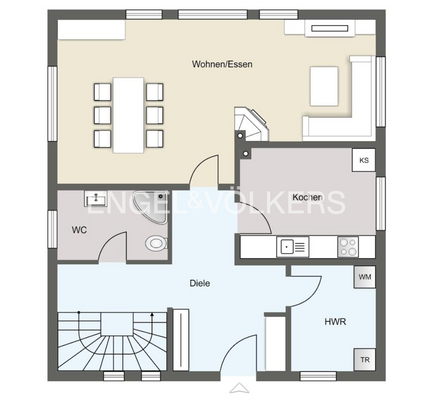 Grundriss Erdgeschoss