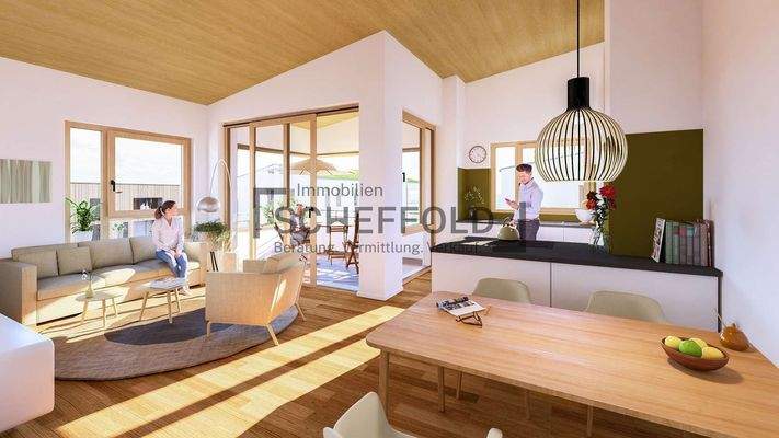 Penthouse-Loft Wohnung