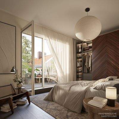 Modernes Schlafzimmer Berlin: Hochwertig wohnen in Neukölln