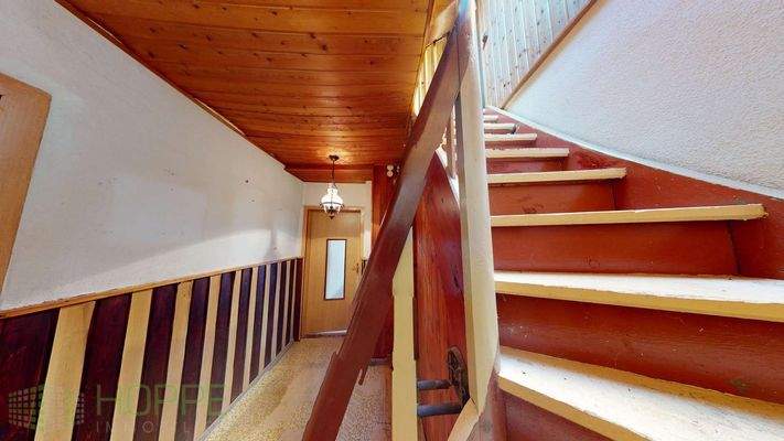 Treppe zum Dachboden