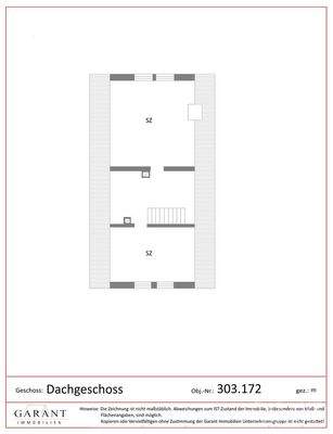 Grundriss Dachgeschoss