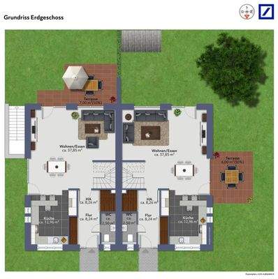 Grundriss Erdgeschoss