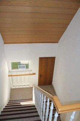 Treppenhaus mit Abstellkammer