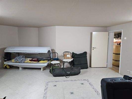 Blick vom Abstellraum