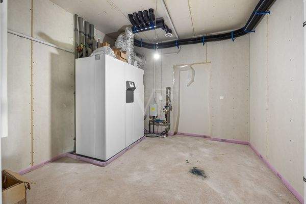 Heizungsraum im Erdgeschoss