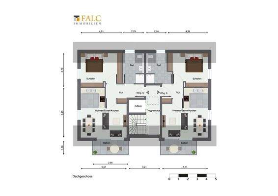 genehmigtes Dachgeschoss