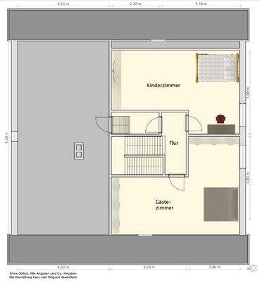 Grundriss Dachgeschoss