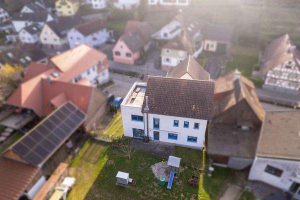 Hausansicht von hinten