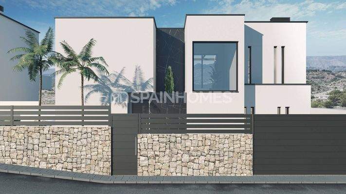 Elegant Sea-View Houses with Private Pools in Finestrat