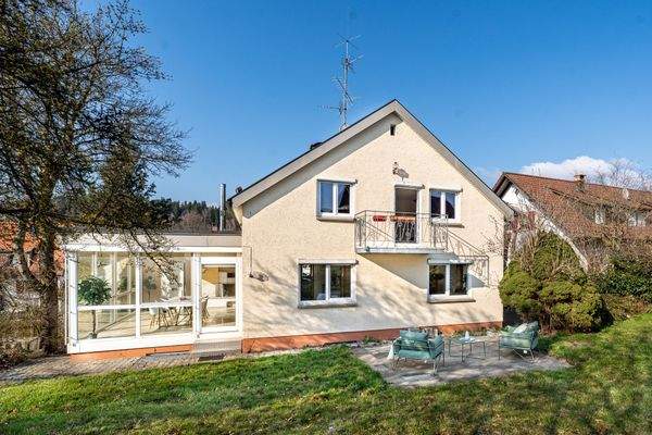 Blick aus dem Garten