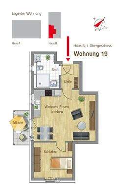 WHG 19 Grundriss Haus B
