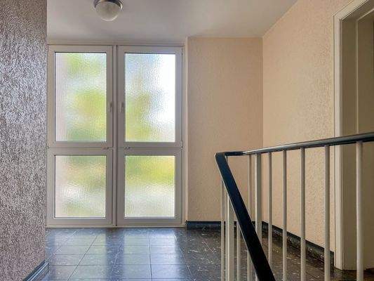 Gepflegtes Treppenhaus