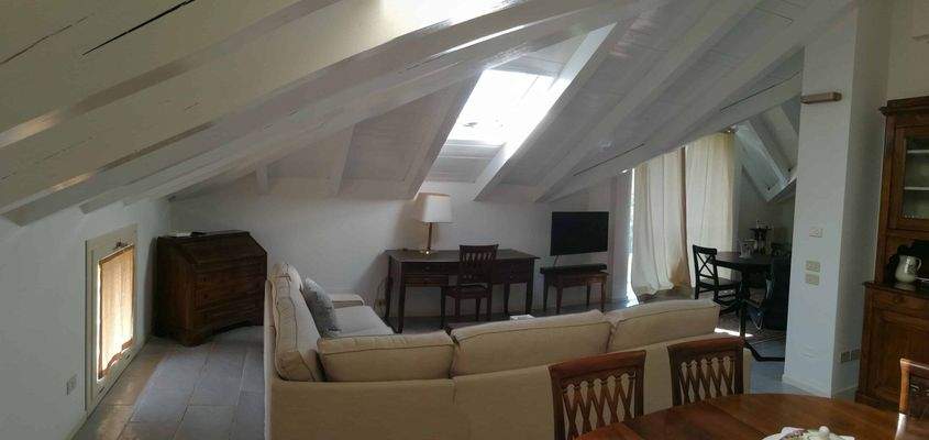 Penthouse in Gardone Riviera mit Blick auf den Gardasee