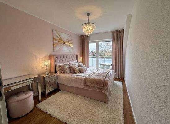 Schlafzimmer OG Vorschau Visualisierung