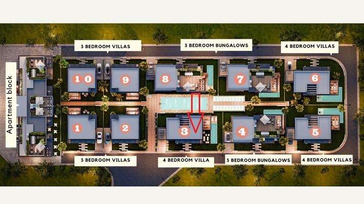 Richmond-Park-Anlage Plan 4+1 Nr.3