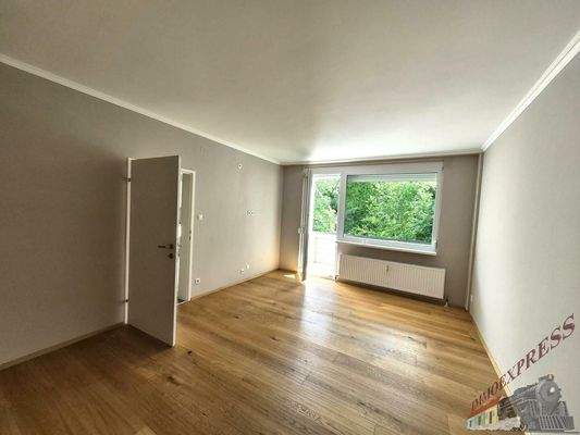 Wohnzimmer mit Loggia