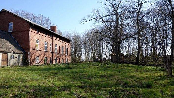 Rückfront mit Garten