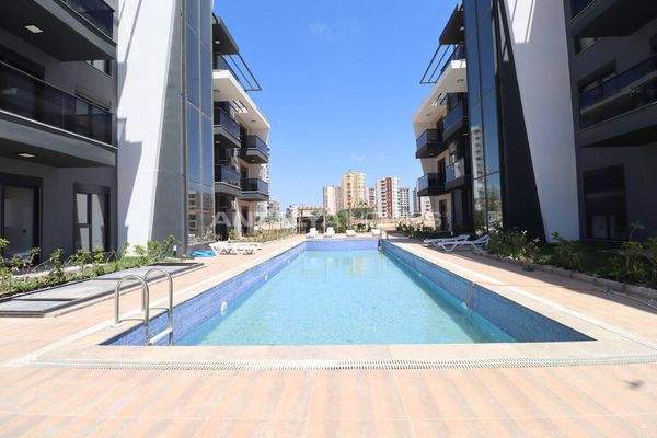 Pool View Apartments in a Luxury Project in Antalya Aksu