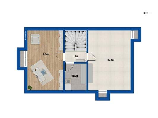 Grundriss Kellergeschoss