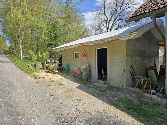 Nebenhaus im Rohbau
