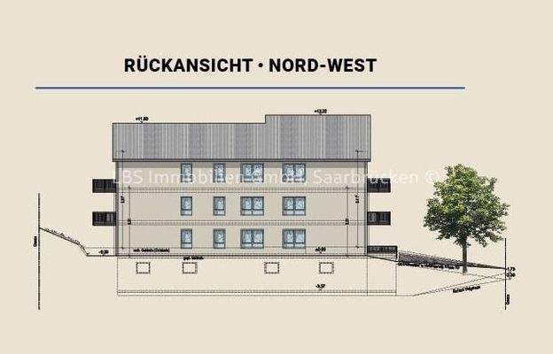 Rückansicht Nord-West