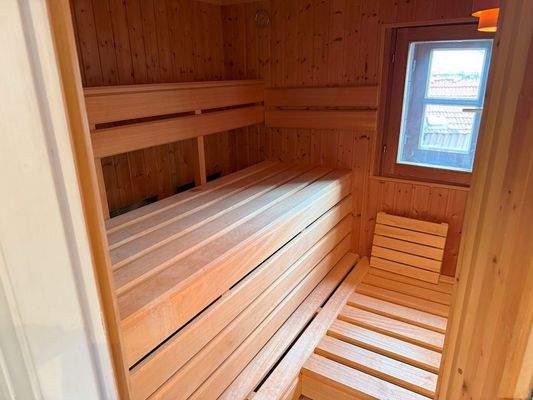 Sauna Dachgeschoss