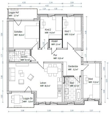 5RWE R.-Wagner-Str. 9 + 13, 1.+2. OG, links