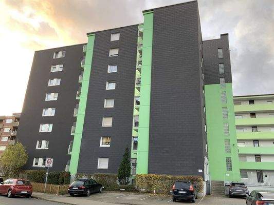 Seitenansicht Wohnanlage