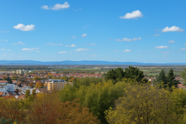 Grundstück Leimen mit Beispielprojekt von HUF HAUS
