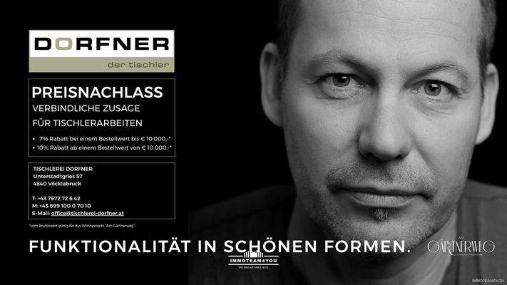 Tischlerei Dorfner Zusage Preisnachlass