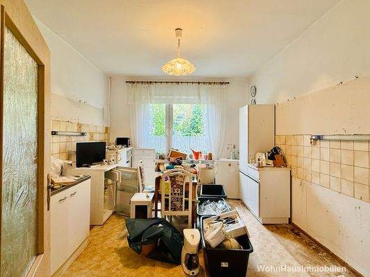 Geräumige Küche, wenn beräumt