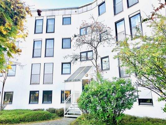 Außenansicht Eingangsbereich