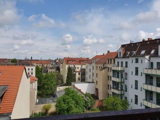 Ausblick vom Balkon 