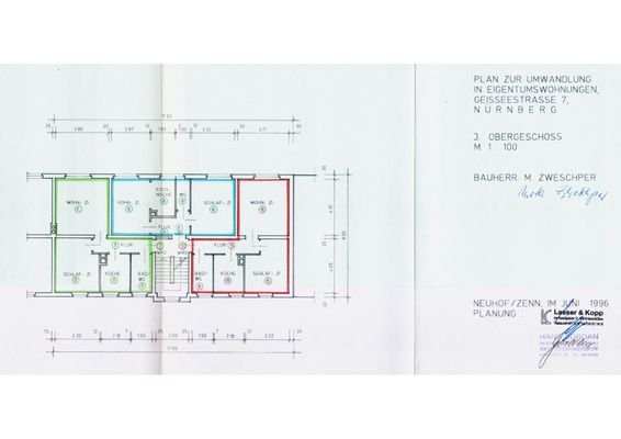 Grundriss 3. Obergeschoss