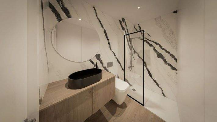 Modernes Haus mit unverbaubarem Blick zu verkaufen in Génova, Palma, Mallorca