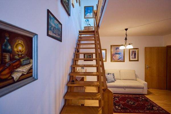 Zugang in die 2. Wohnebene 