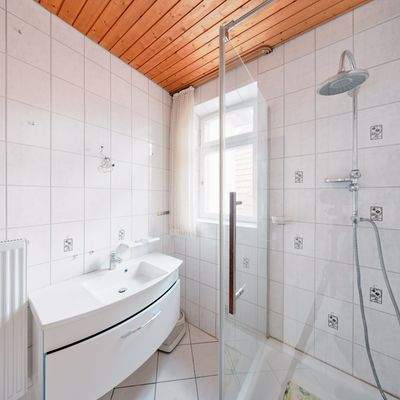 Tageslichtbad mit Dusche im 2. OG