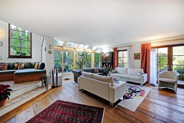 Wohnbereich mit Wintergarten