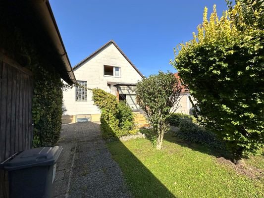 Ansicht und Garten