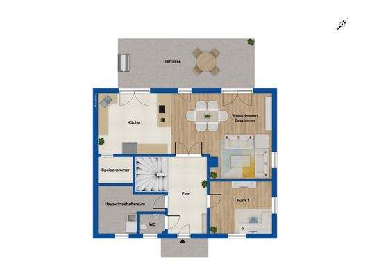 Grundriss Erdgeschoss