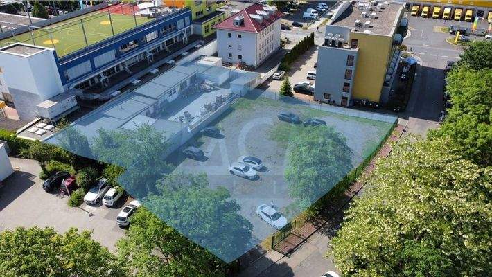 Vogelperspektive Grundstück