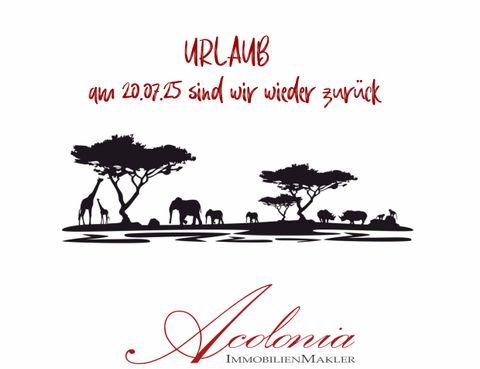 Acolonia macht Urlaub - Ab dem 20. Juli sind wir wieder zurück